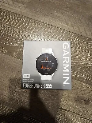 Garmin Forerunner 955 Solar Smartwatch Whitestone  • $465