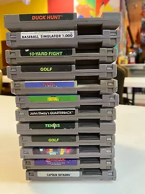 🎮 Nintendo NES Game Lot Assortment! $12.00-$19.00 🎮 • $18