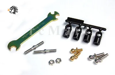 Tamiya TT-01 Turnbuckle Tie-Rod Set For 1/10 RC Car TT-01E TT-02 OP-662 #53662 • $10.10