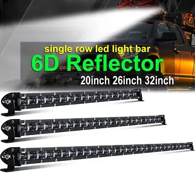 Slim Led Light Bar Combo Beams For 4x4 Offroad SUV 4WD ATV Driving Work Lights • $19.99