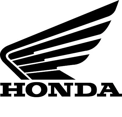 Honda Wing Vinyl Decal Sticker Bumper For Car Truck Laptop Phone Cornhole • $4