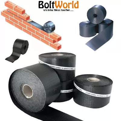DAMP PROOF COURSE POLYTHENE DPC 30M ROLL 100mm 150mm 225mm 300mm 450mm 600mm 900 • £9.99