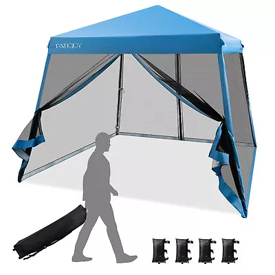 $159.95 • Buy 3 X 3m Mountview Gazebo Adjustable Pop Up Marquee Canopy Tent W/Mesh Foldable