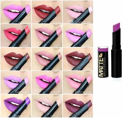 LA Girl MATTE FLAT VELVET LIPSTICK Bold Lip Color Moisture Rich U PICK .10oz NEW • $4.12