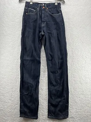 MiH Italy MADE IN HEAVEN Vintage-Halsey Anthropologie Jeans Sz 24 Button • £14.46