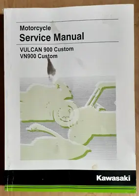 Kawasaki Vulcan 900 Custom VN900 2013-2019 Motorcycle Service Repair Manual • $69.95