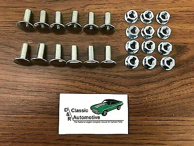 Camaro 70 71 72 73 RS Bumper Bolts 24pc Kit Includes Nuts Front Rear Bolt Set • $23.99