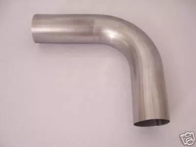 EXHAUST TUBING Mandrel Bent Mandrel Bent 90 DEGREE 2.5  409 STAINLESS STEEL 16ga • $18.95