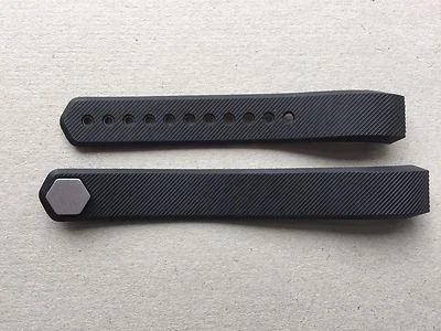 $4.99 • Buy Two Replacement Black Wrist  Straps  Bands Wristbands Suitable For Fitbit Alta 