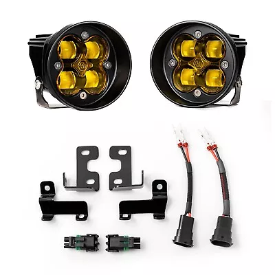 Baja Designs Squadron-R Amber SAE LED Fog Light Kit For 4Runner/Tacoma/Tundra • $411.85