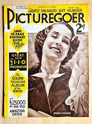 Picturegoer Magazine 11 Feb 1933 The Mummy Boris Karloff Norma Shearer Edna Best • $4.87