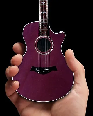 Prince Purple Acoustic Guitar 1:4 Scale Replica Model Taylor Acoustic • $39.99