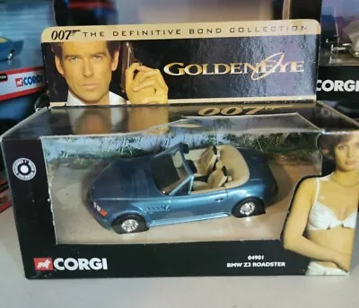 £34.99 • Buy 007 James Bond Corgi Goldeneye BMW Z3 Definitive Collection 04901