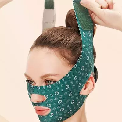 $4.28 • Buy Beauty Face Sculpting Sleep Mask V Line Lifting Mask Facial Slimming Strap,