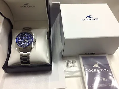 CASIO OCEANUS OCW-T2600-2A2JF Classic Elegant Titanium Watch JAPAN Express Mail • $935