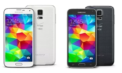 Samsung Galaxy S5 G900V 4G VoLTE Black / White (Verizon) US Mobile Page Plus • $89.99