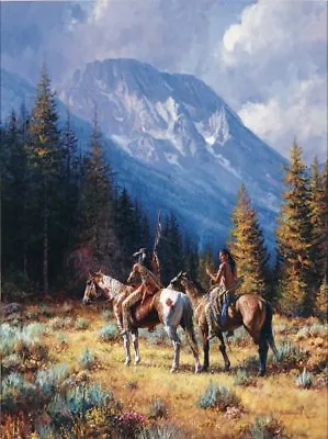 Intruders By Martin Grelle Print 9.5x12.5 • $34.98