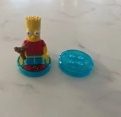 $10 • Buy Lego Dimensions Bart Simpson Figurine And Tag