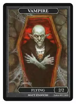 Vampire Token Art By Magic Artist Matt Stawicki MTG Magic Givememana • $2