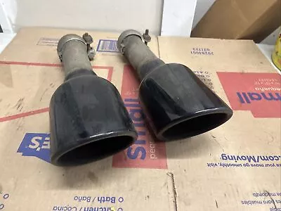 Dodge Ram 1500 OEM  2019-2023 Exhaust Tips Black W/ Clamps • $100