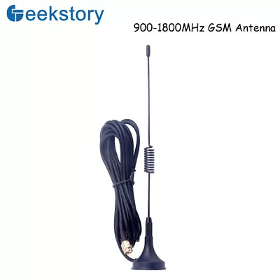 3dBi GSM Antenna 900-1800MHz Dual Band Signal Booster SMA Connector Male • $7.99