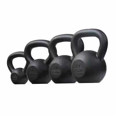 16kg20kg24Kg28Kg Kettlebell Set Weight Russian Cast Iron Kettle Bells Fitness • $360