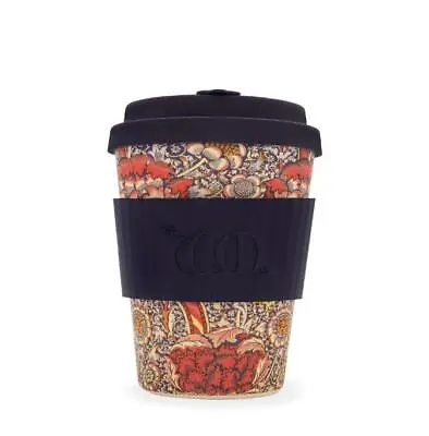 Ecoffee Cup 12oz William Morris  Eco-friendly Reusable Melamine-free PLA Cup • £15.95