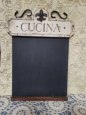 Vintage Kitchen Chalk Board Wall Decor   CUCINA  • $34