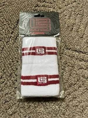 Nike LeBron James L23 Wristband Sweat Bands 2004 - 2 Pack - Adult - New Unopened • $94.03