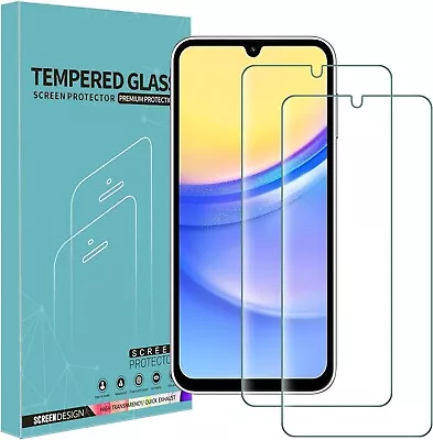 Samsung Galaxy A10 / A10s Screen Protector  Tempered Glass ( 2 PACK ) • £2.99