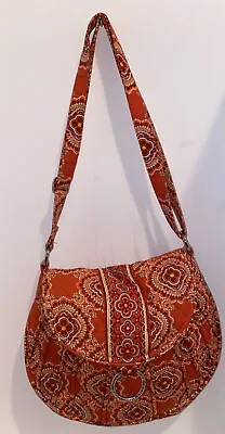 VERA BRADLEY Tote Handbag Purse 11”X13” Snap. • $21.70