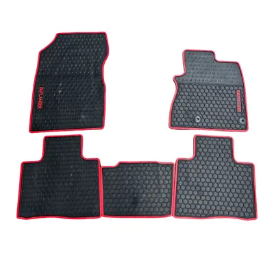 Heavy Duty Waterproof Rubber Floor Mats For Mitsubishi Outlander 2022-2024 Red • $85