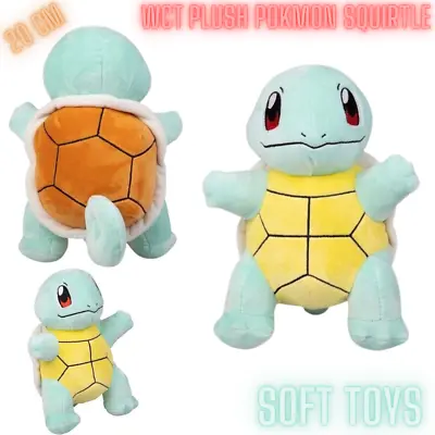 New Bulbasaur Pikachu Squirtle Chamander Charizard Plush Soft Toys 20cm • £12.98