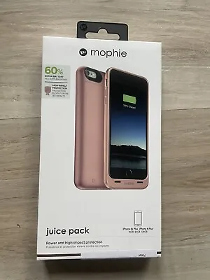 Mophie Juice Pack External Battery Case For IPhone 6 Plus/6s Plus - Rose Gold • $9.99