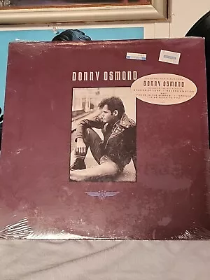 80s Donny Osmond Vinyl Record 1989 Capitol Records Sealed Mint  • $4