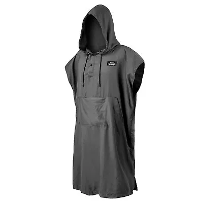 Volcom Men's X Matador Gray Packable Beach Poncho Clothing Apparel Snowboardi... • $68.24