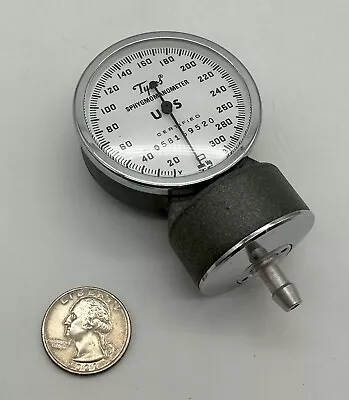 Tycos Sphygmomanometer Analog Blood Pressure Gauge 300 MmHg 1.75in Face UNTESTED • $64.99