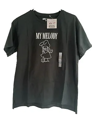 Uniqlo Sanrio My Melody T-Shirt  Japanese Size S Black 2023 Japan Limited • $13