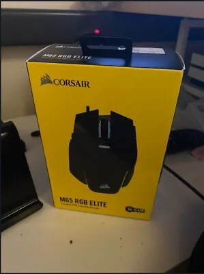 Corsair M65 RGB Elite Tunable FPS Gaming Mouse - Black • £40