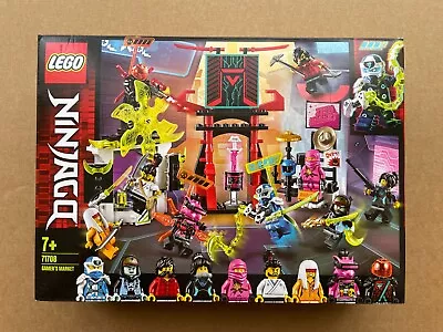 LEGO 71708 - Ninjago:  GAMER'S MARKET - New & Sealed  • $95