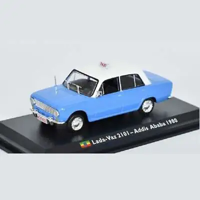 Lada Vaz 2101 Taxi Addis Ababa 1980 1:43 Leo Models Diecast • $31.49