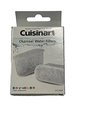 $7.90 • Buy Cuisinart DCC-RWF Replacement Charcoal Water Filter - White