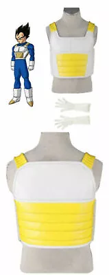 Armor Glove Vegeta Cosplay Costume Super Saiyan Fighting Vest Armour • $10.71