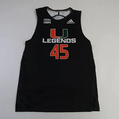 Miami Hurricanes Adidas Practice Jersey - Other Men's Black New • $49.99