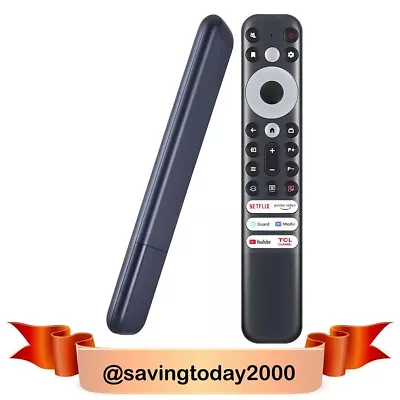 New IR Remote For TCL 8K TV RC902V FMR1 RC902V FMR4 65X925--No Voice Search • $8.87