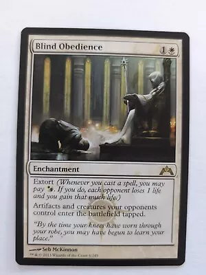 MTG Blind Obedience Gatecrash 6/249 Regular Rare • $1.45