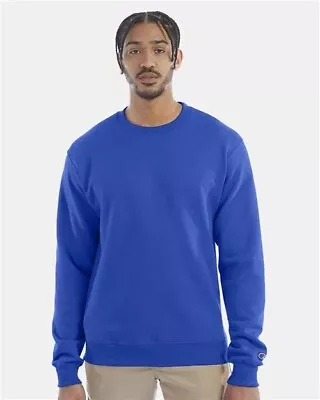 CHAMPION Men's Crewneck Eco Fleece Pullover Sweatshirt S600 • $26.40