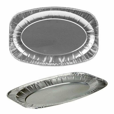 £7.99 • Buy Aluminium Foil Platter Disposable Baking Oven PARTY Takeaway Buffet Platter 12 