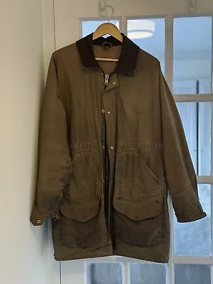 Vintage Filson Waxed Jacket Hunting Sz L • $125