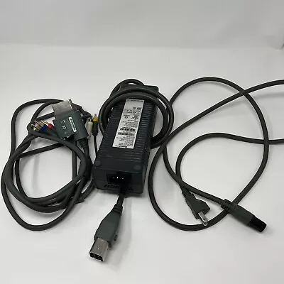 Microsoft Xbox 360 AC Power Supply  + AV Hookup - DPSN-186CBA OEM Tested • $25